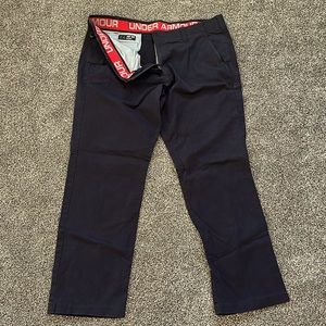 Under Armour Performance Tapered Chino- Black- Great Condition- 42x32